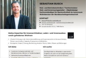 Sebastian Busch - Expertise